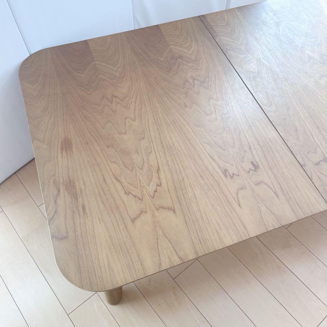 ニトリ 伸長式座卓 リベラルYN LBR