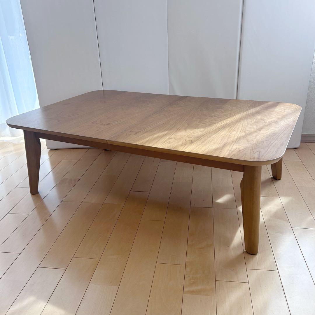 ニトリ 伸長式座卓 リベラルYN LBR