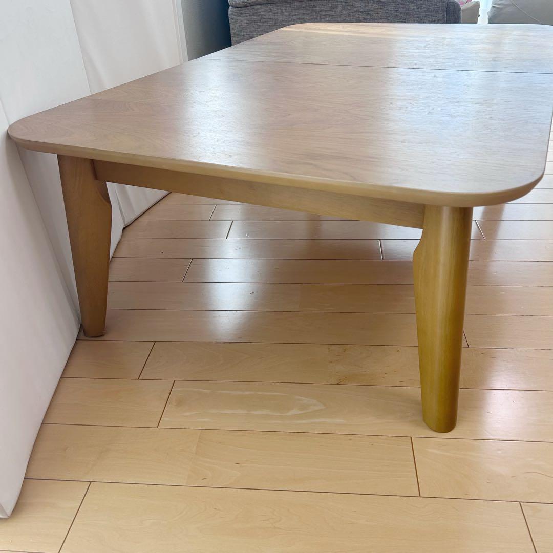 ニトリ 伸長式座卓 リベラルYN LBR