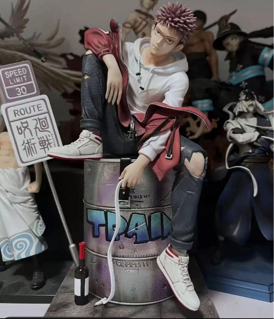 呪術廻戦 虎杖悠仁 ガレージキット ガレキ スタチュー③