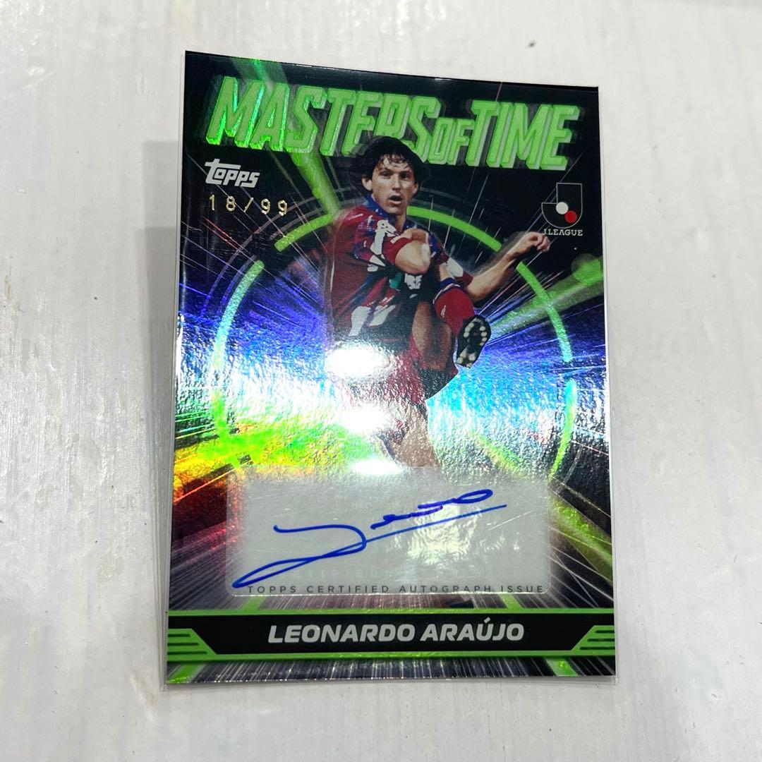 レオナルド アラウージョ【直筆サインカード/99】topps 2025 Jリーグ