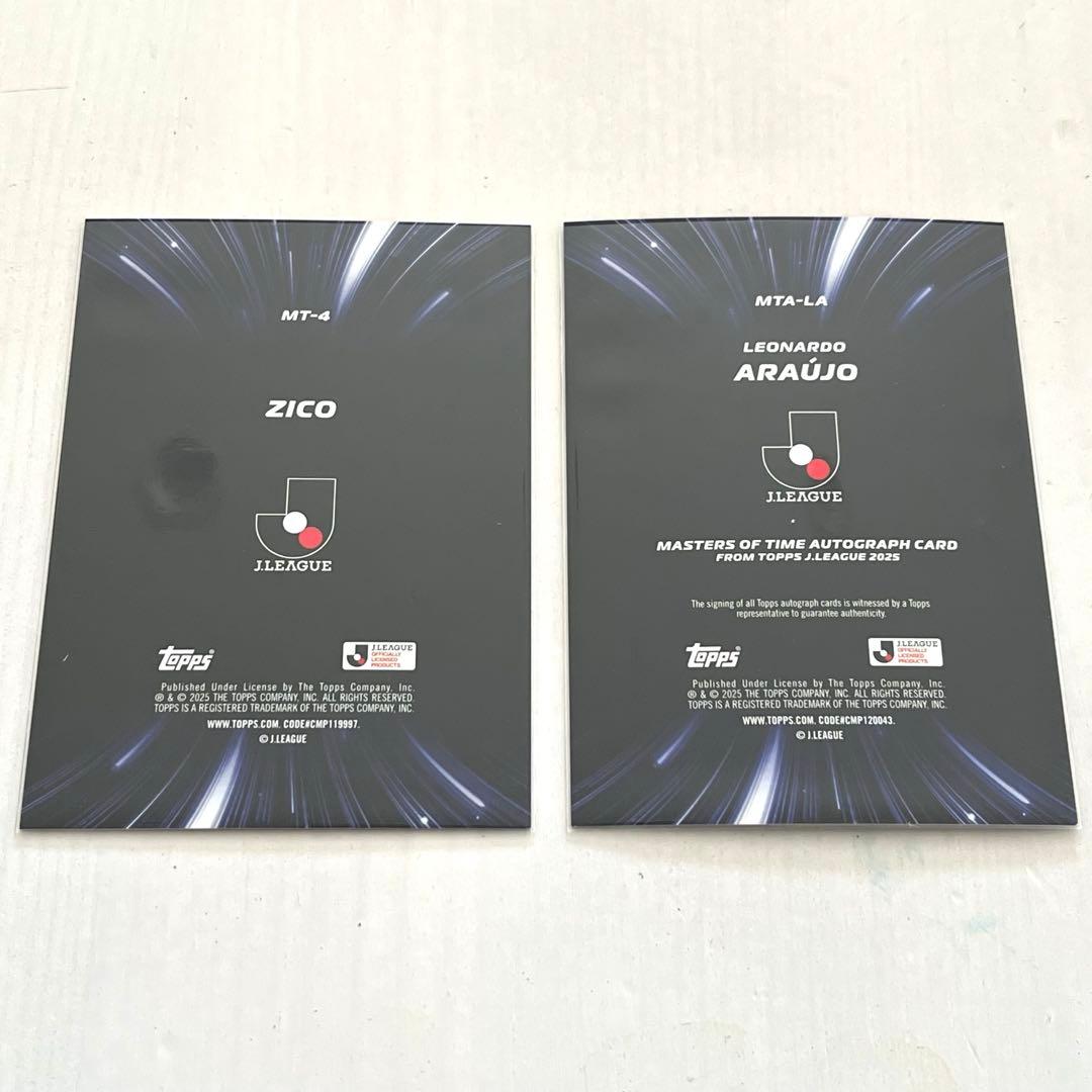 レオナルド アラウージョ【直筆サインカード/99】topps 2025 Jリーグ
