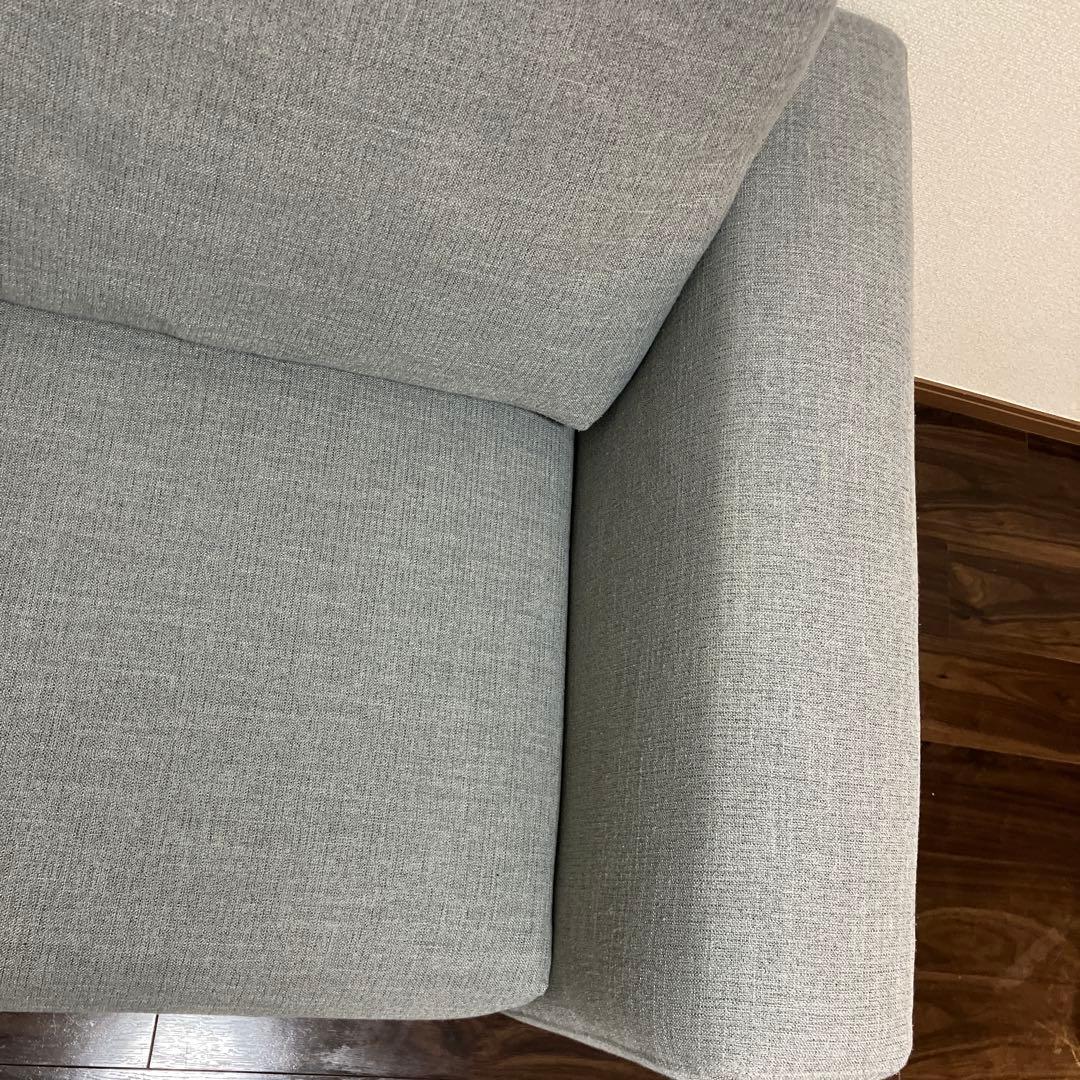 コアラマットレスソファ　2人掛けソファ(グレー)