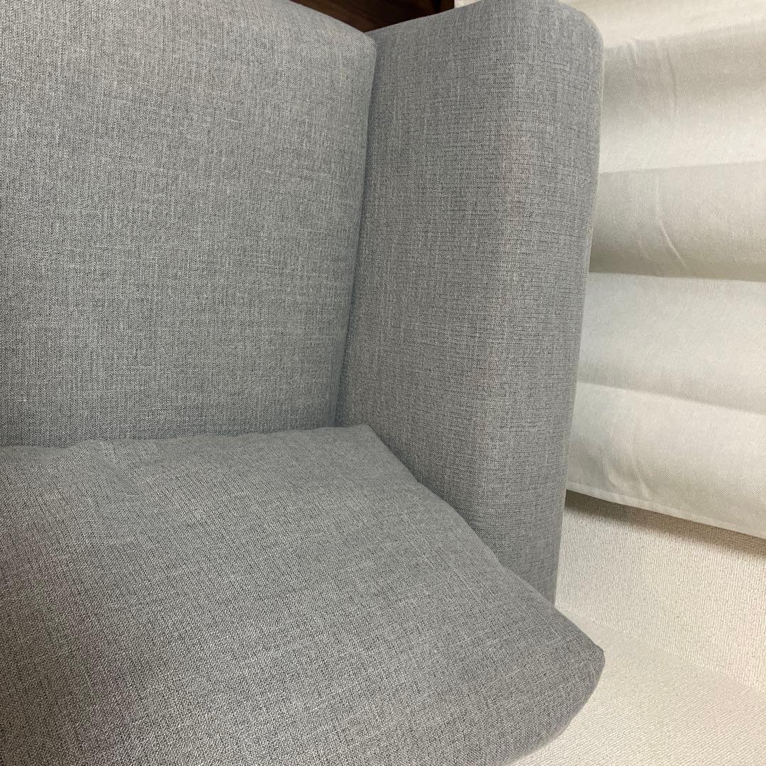 コアラマットレスソファ　2人掛けソファ(グレー)