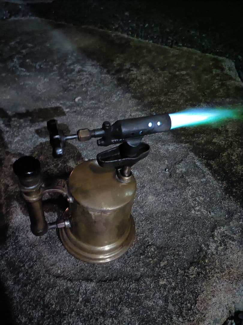 ガソリントーチ　サカエ富士B−1 昭和レトロ　アンティーク置物