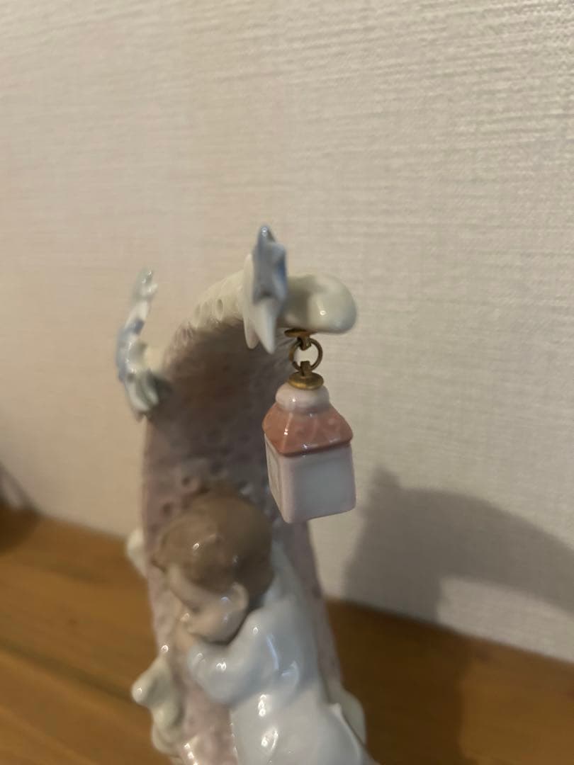 Lladro お月さまのベッド　リヤドロ　赤ちゃん　置物