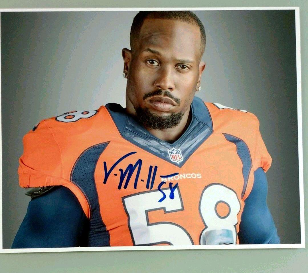 ボン・ミラー直筆サイン入り写真…アメリカンフットボール…