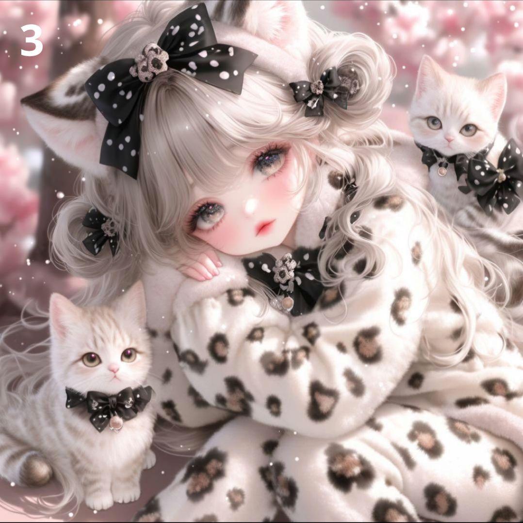 ⭐時間限定パネル⭐ ①　女の子パネル生地　♡オーダー受付中♡　ハンドメイド