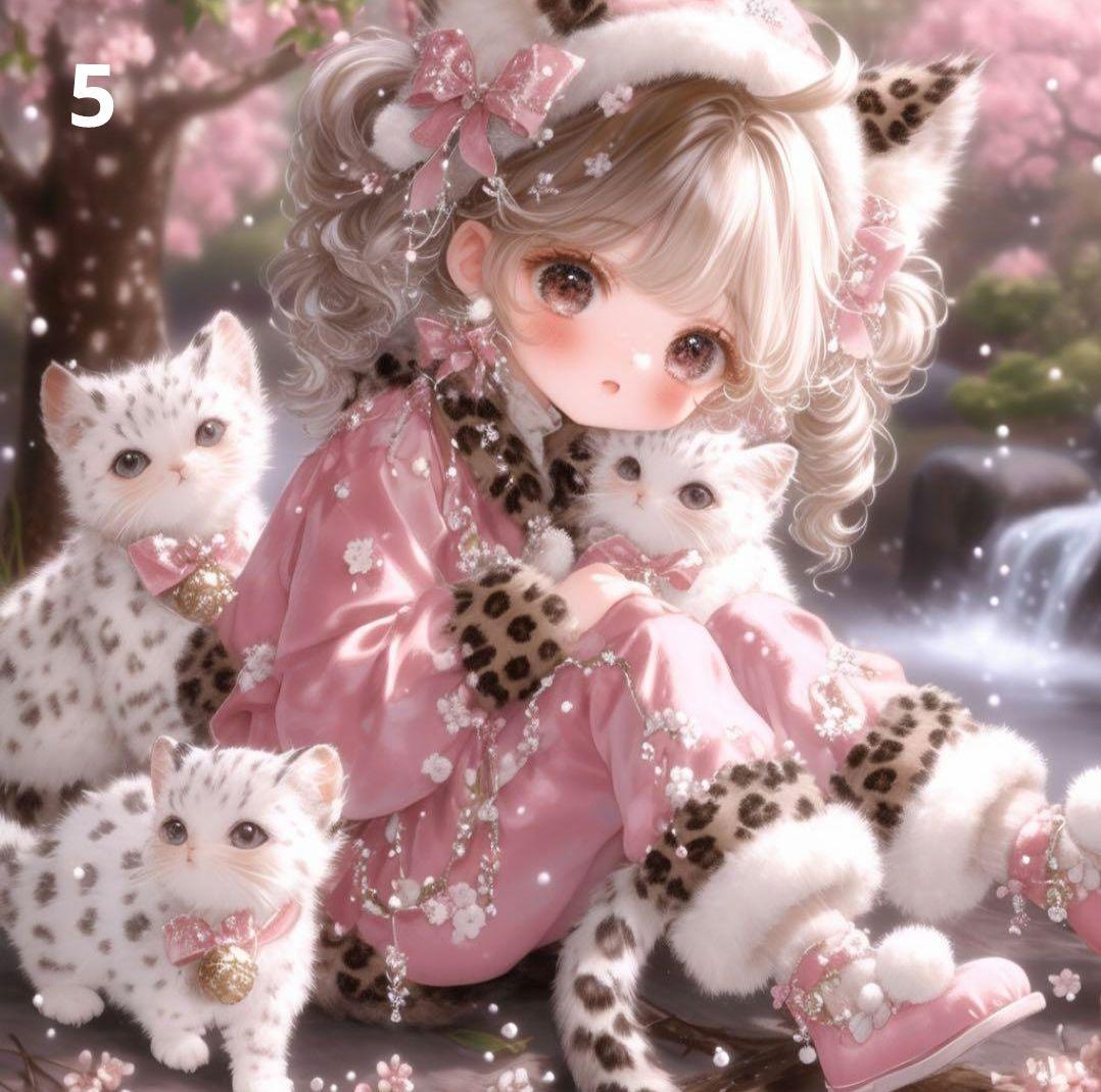 ⭐時間限定パネル⭐ ①　女の子パネル生地　♡オーダー受付中♡　ハンドメイド