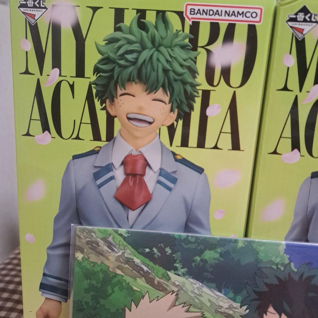 ヒロアカ　一番くじ　紡がれる想い　A賞 緑谷出久　B賞 爆豪勝己