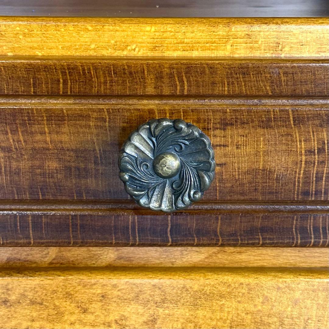 ★karimoku★ カリモク コロニアル 電話台 キャビネット｜高級木製家具