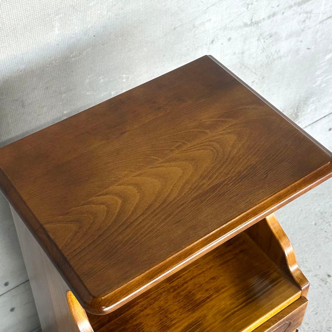 ★karimoku★ カリモク コロニアル 電話台 キャビネット｜高級木製家具