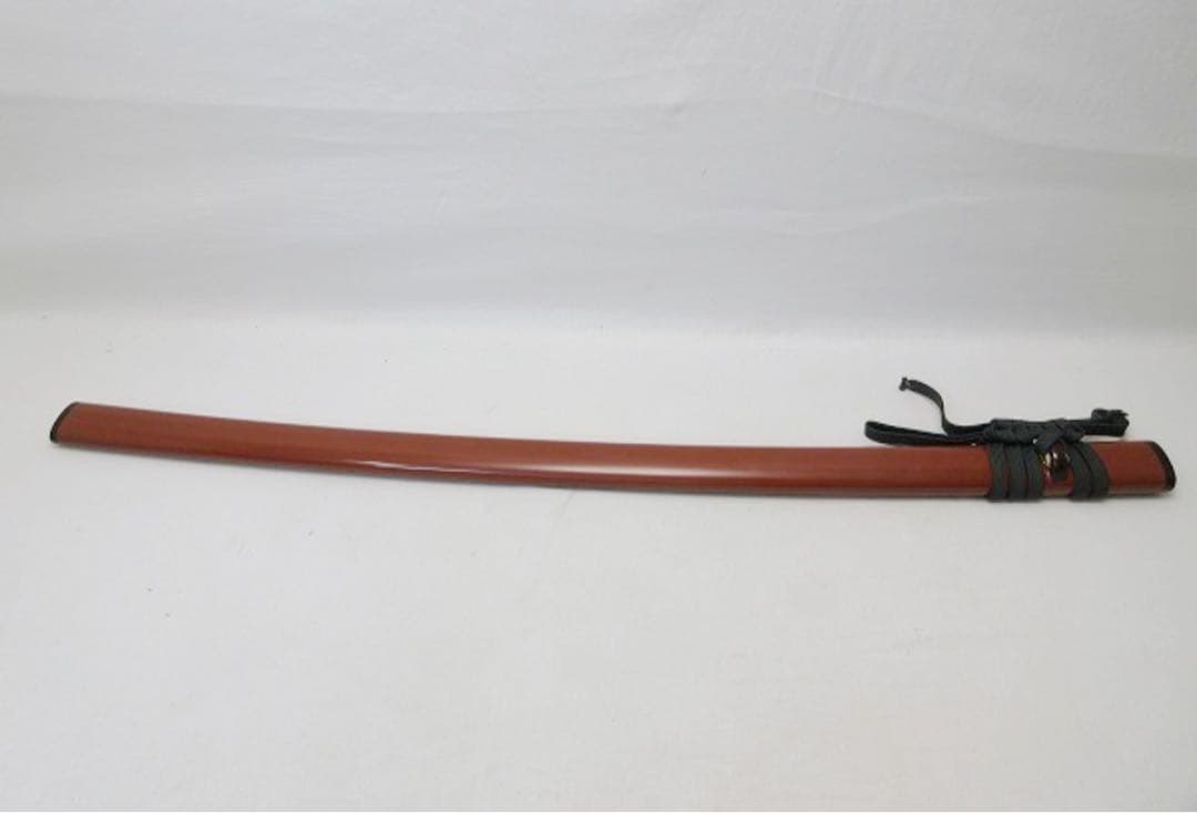 時代武具 居合刀 本漆塗 うるみ 雲龍図揃 模造刀 大太刀小太刀 一對 仕舞袋