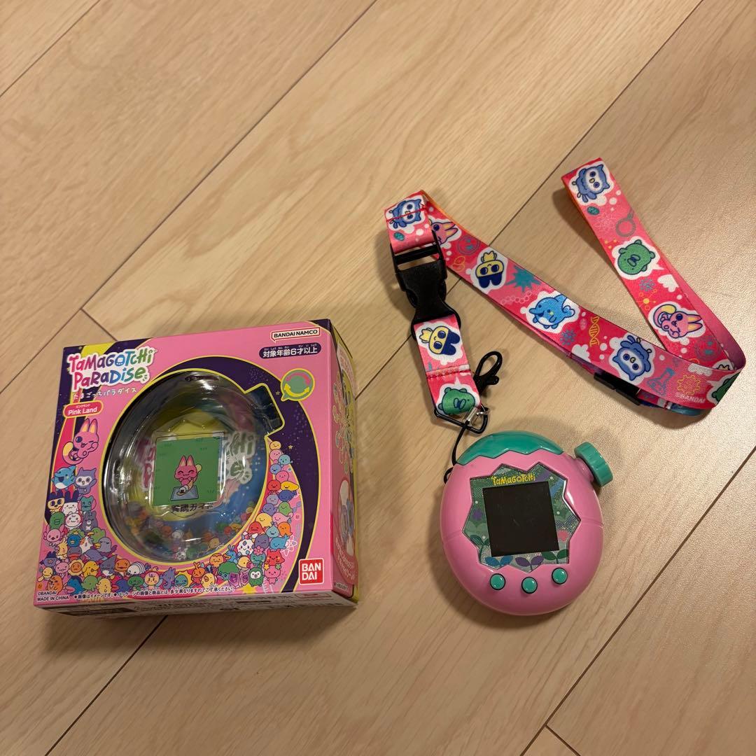 たまごっちパラダイス【ピンク】 ストラップ付き - メルカリ