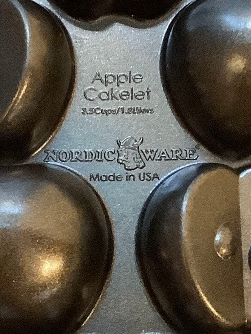 玻璃屋さま専用ノルディックウェア　アップルスライスケーキパン2個セット