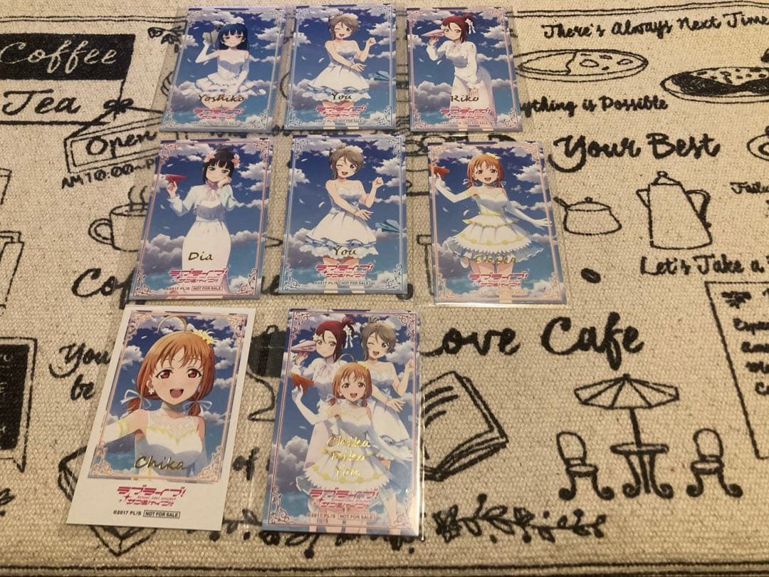 ラブライブサンシャイン ちびぐるみ 9種類 トレカセット