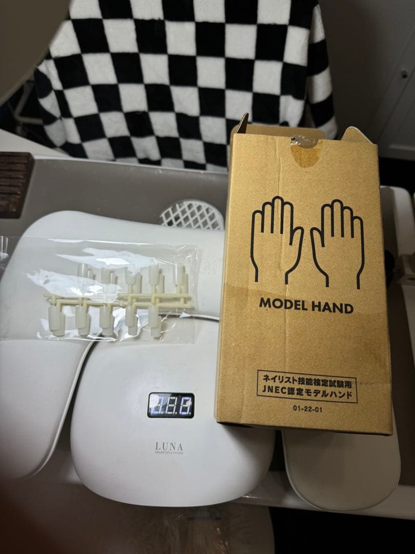 JNEC ネイリスト技能検定試験用 認定モデルハンド