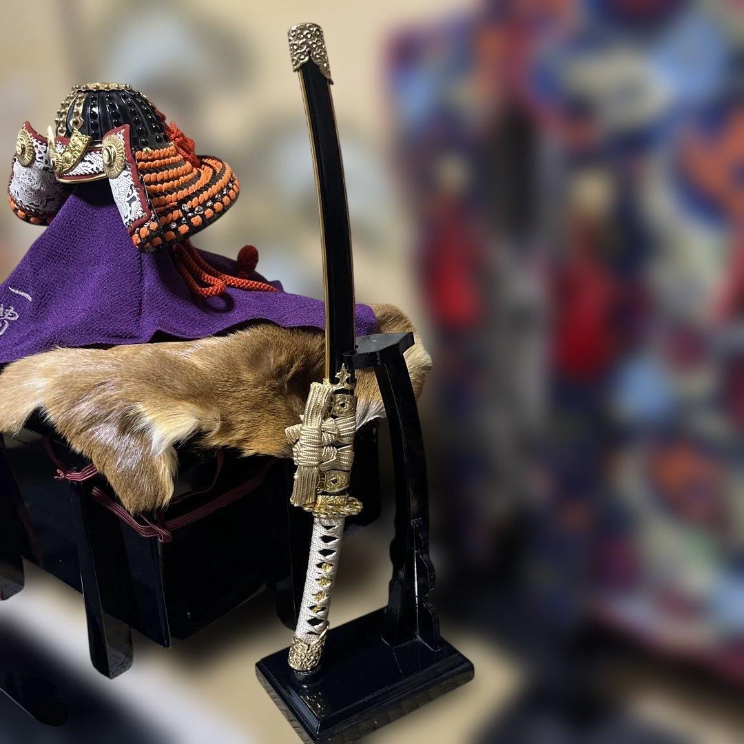 バラ売可 真多呂人形 加藤一冑作 兜飾り 五月人形