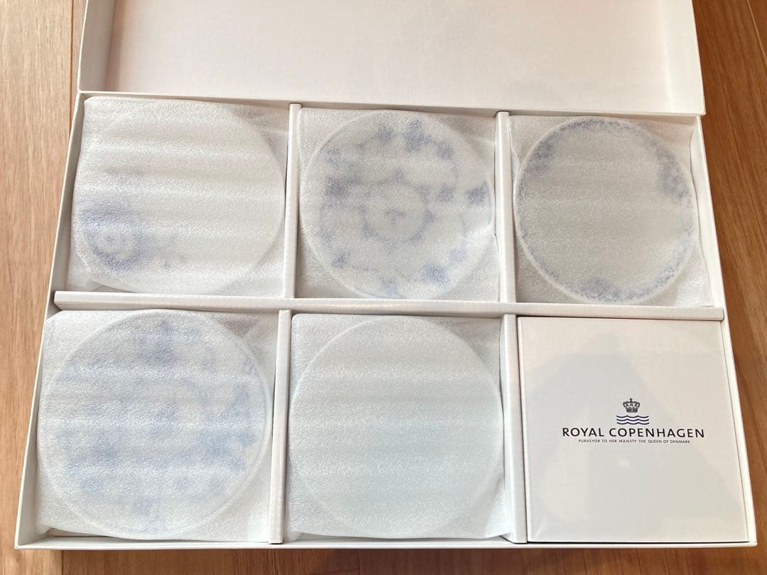 ロイヤルコペンハーゲン ミニプレート５枚セット