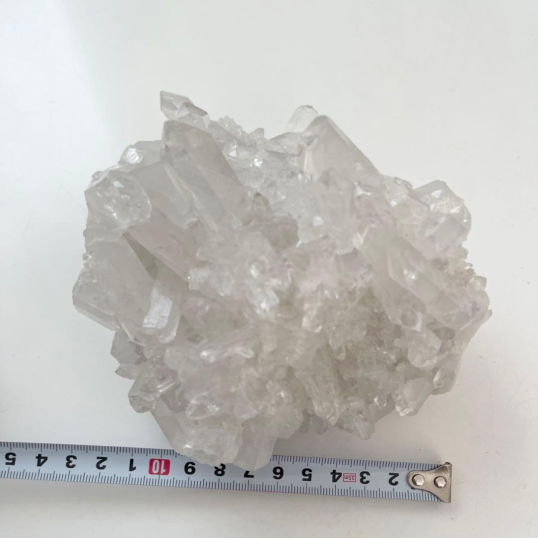 アーカンソー産　水晶　パワーストーン　大型　1.4キロ　希少　重量サイズ