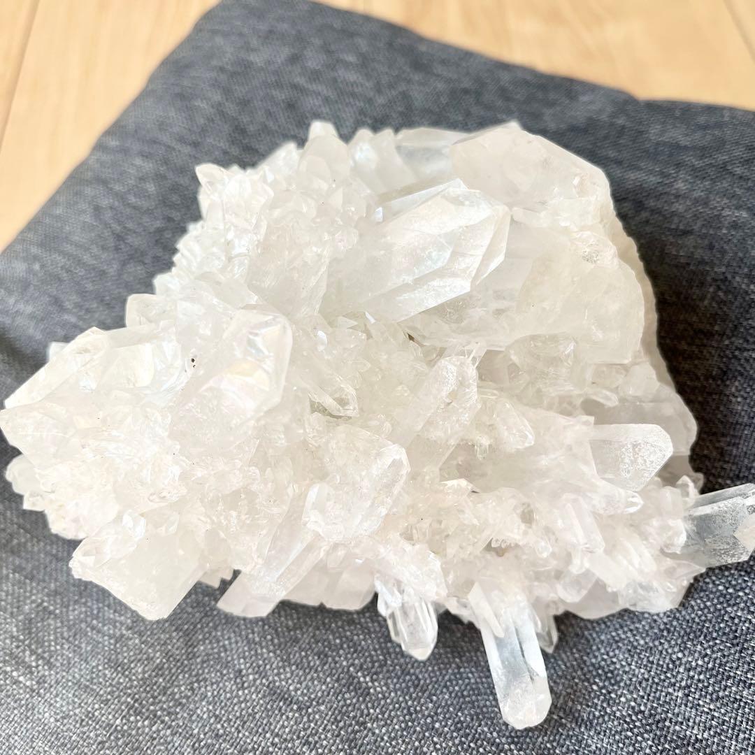 アーカンソー産　水晶　パワーストーン　大型　1.4キロ　希少　重量サイズ
