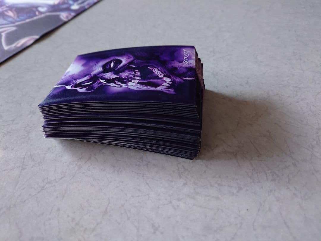 レア物】 ウルトラプロ ドクロ スリーブ 40枚 - メルカリ