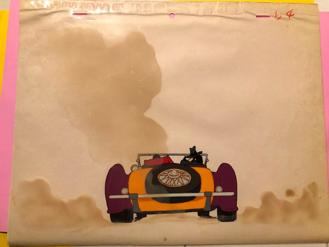 【当時モノ】 ルパン三世 ルパン&次元 セル画