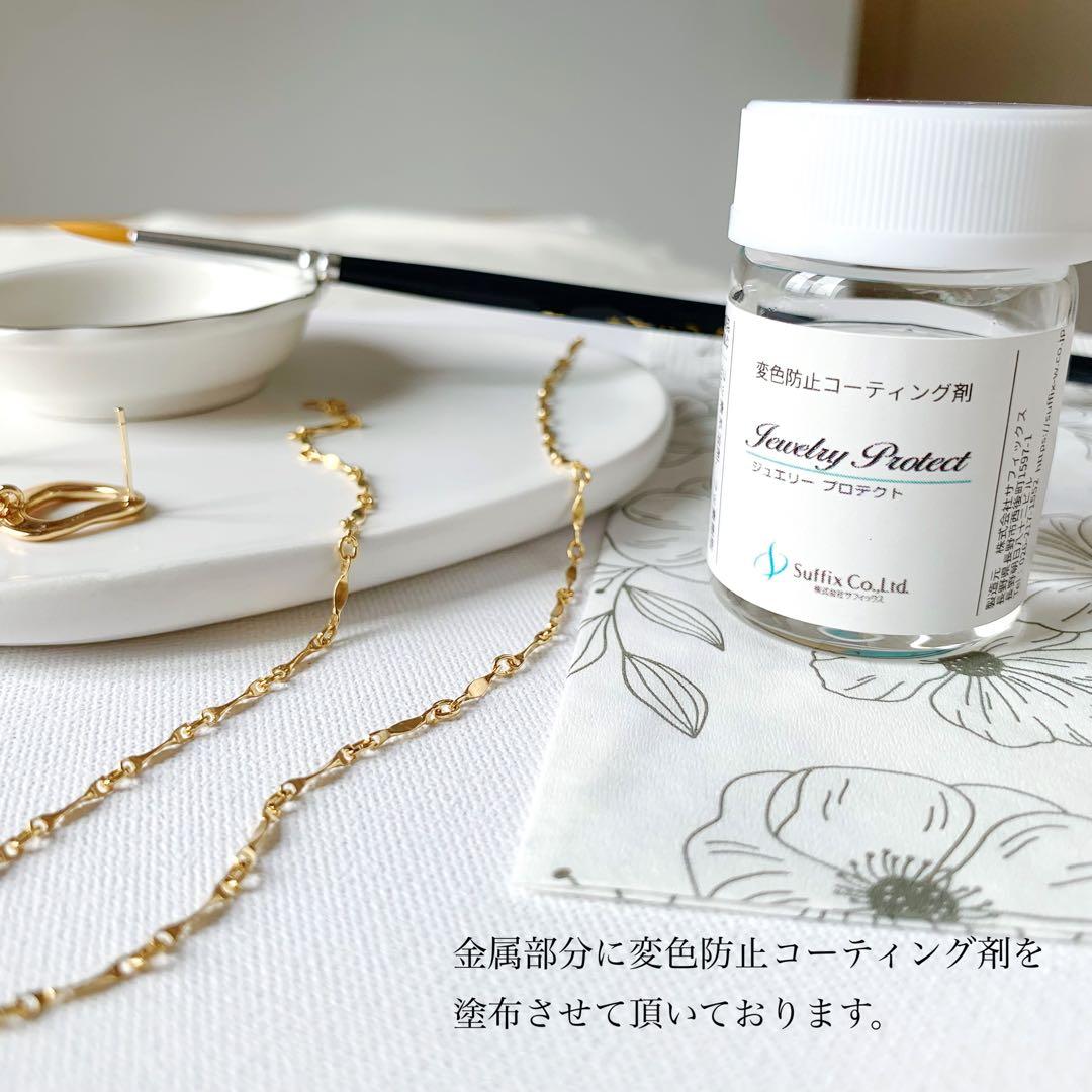 天然石ピアス＊ブルーサファイア・淡水パール14kgfピアス/16kgpイヤリング