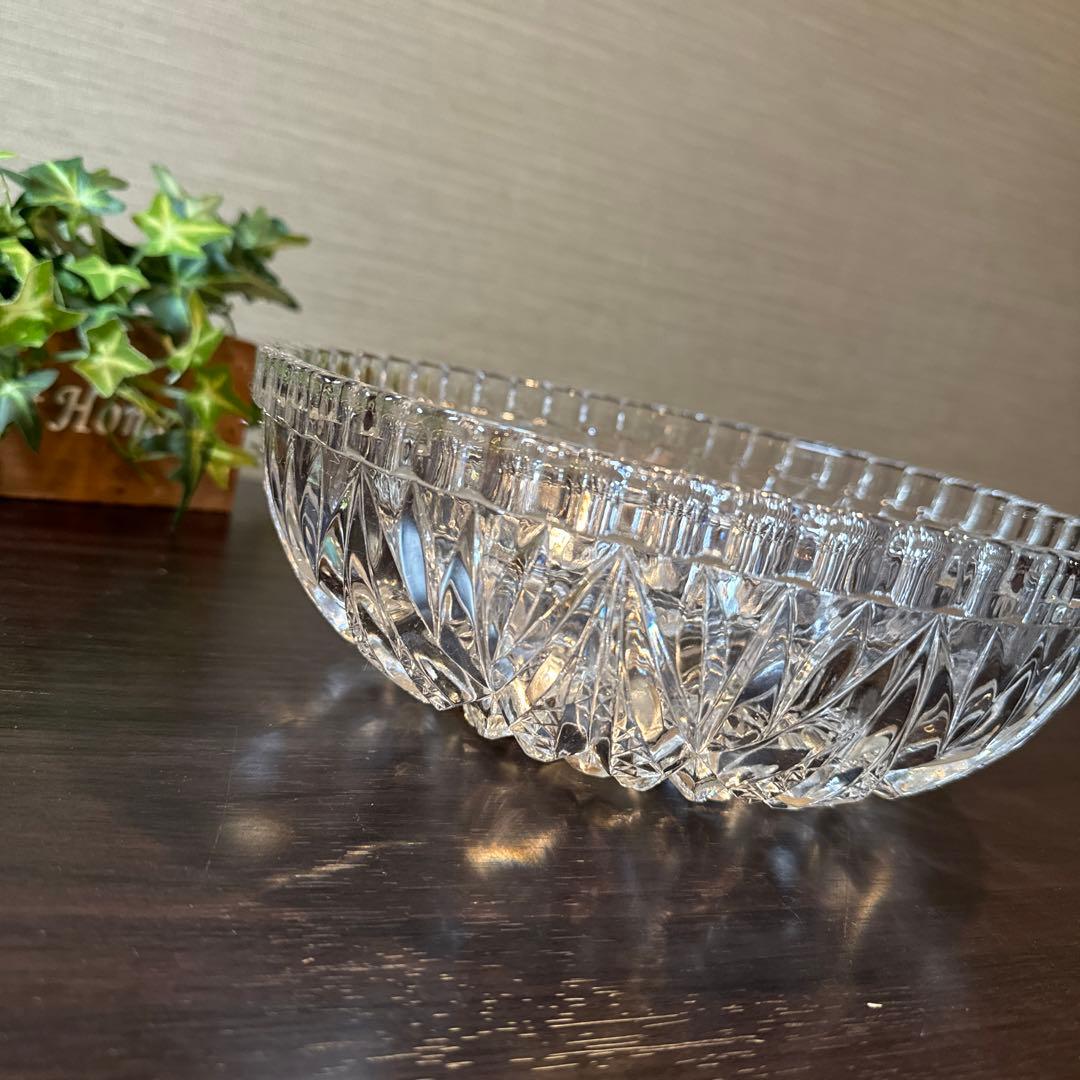 新品未使用 HOYAクリスタル サラダボウル・ガラス食器・フルーツボール