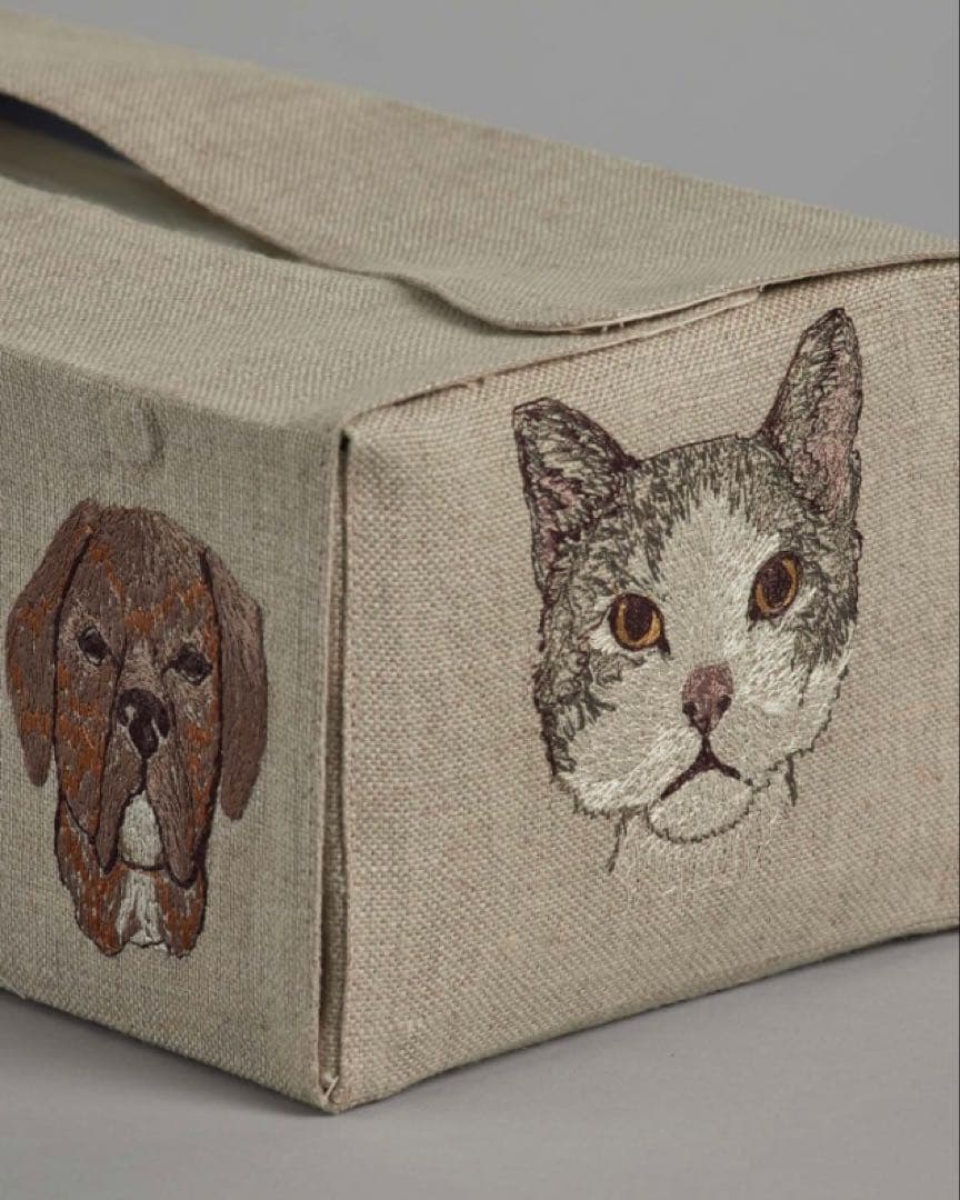 【新品】CORAL & TUSK　ティッシュカバー　Cats and Dogs