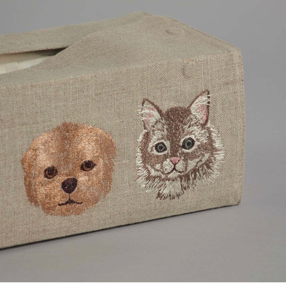 【新品】CORAL & TUSK　ティッシュカバー　Cats and Dogs