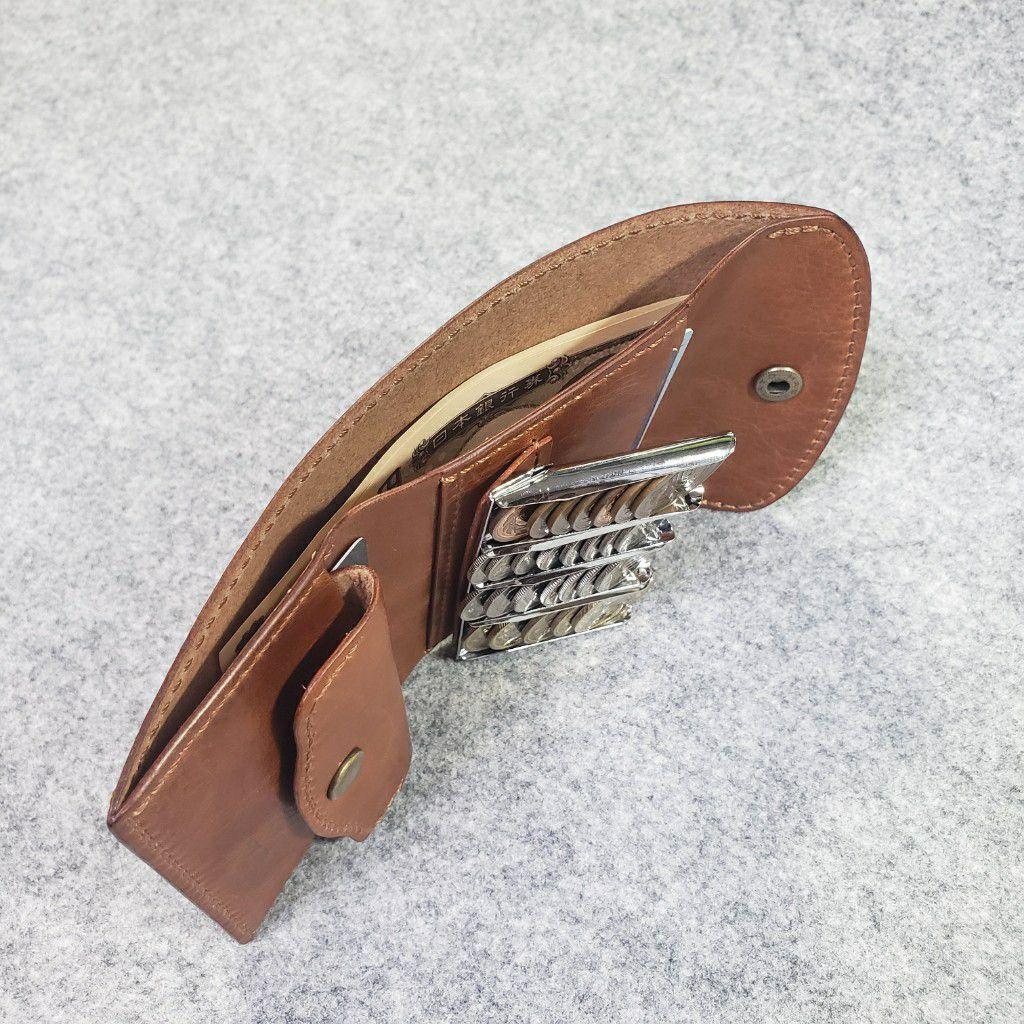 (名入れ可・色変更可)キャッチャー　財布　ハンドメイド　レザー　クラフト
