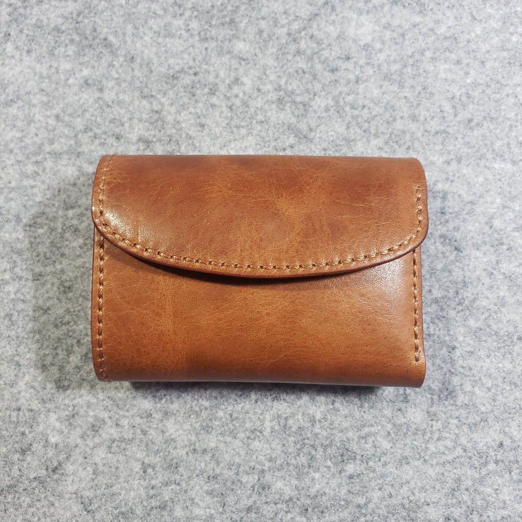 (名入れ可・色変更可)キャッチャー　財布　ハンドメイド　レザー　クラフト