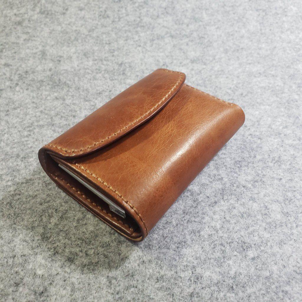 (名入れ可・色変更可)キャッチャー　財布　ハンドメイド　レザー　クラフト