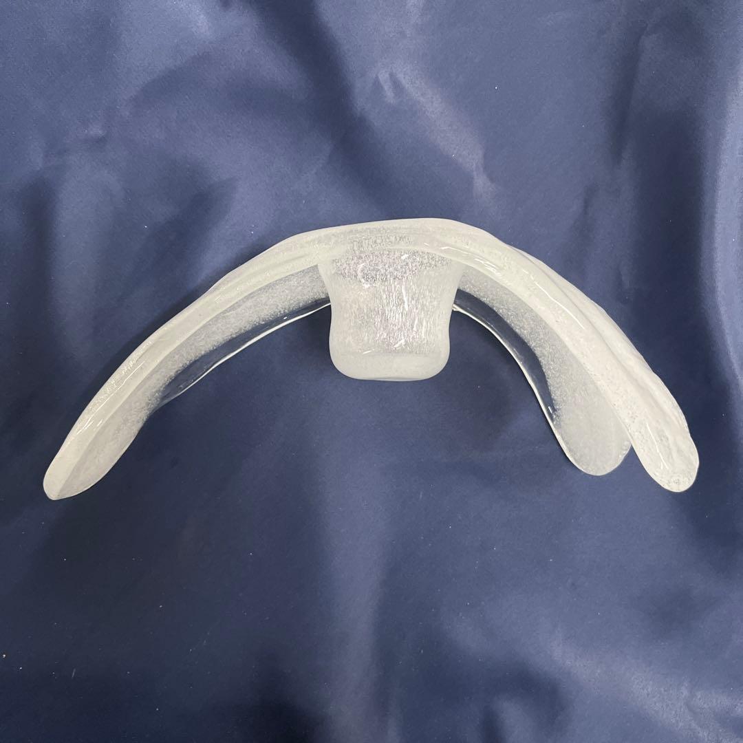 池坊 生け花 ガラス花器 華道 三つ足 立体的 - メルカリ