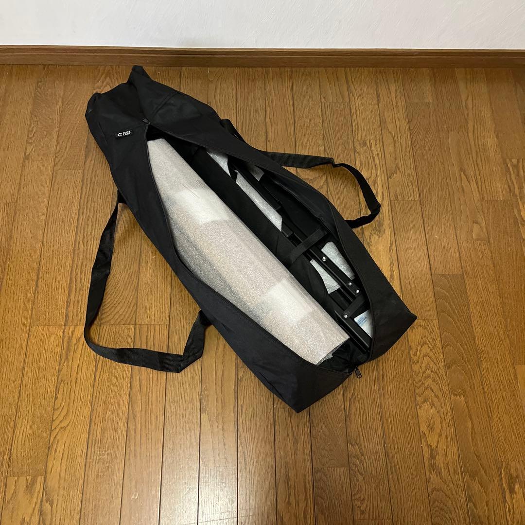 クイックキャンプ X脚 ウッドロールローテーブル 90×60cm