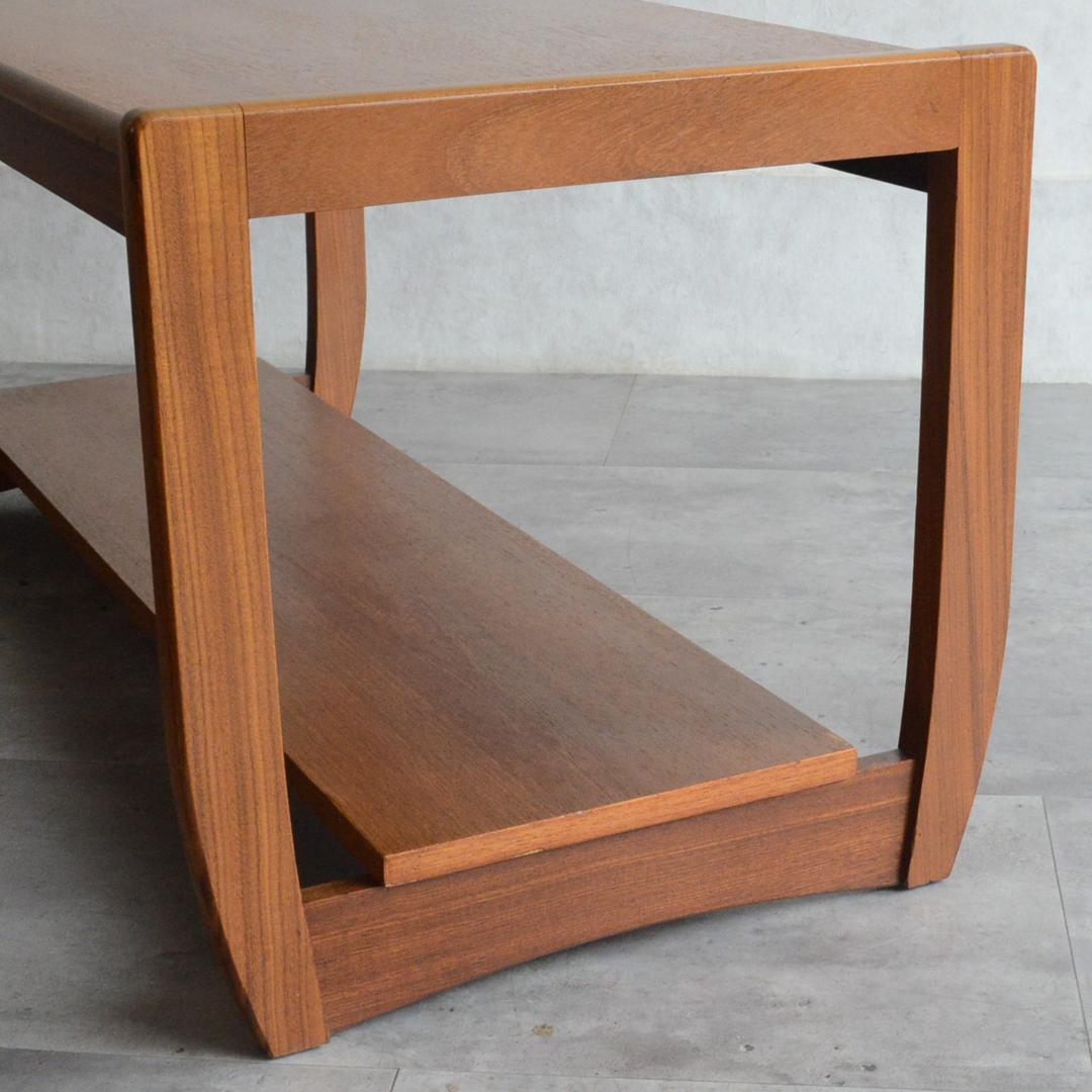 イギリスヴィンテージ ミッドセンチュリー チーク ローテーブル コーヒーテーブル