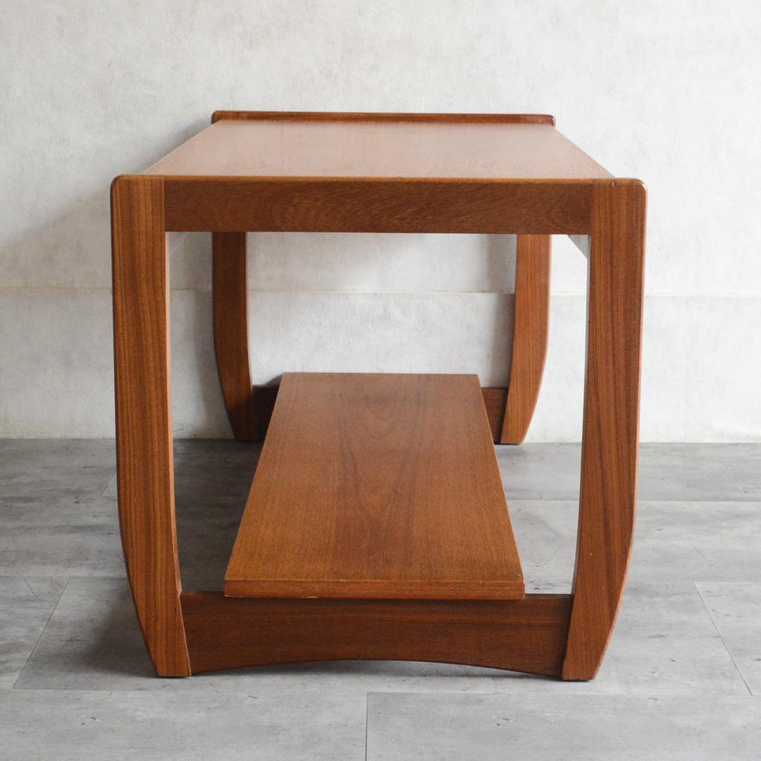 イギリスヴィンテージ ミッドセンチュリー チーク ローテーブル コーヒーテーブル