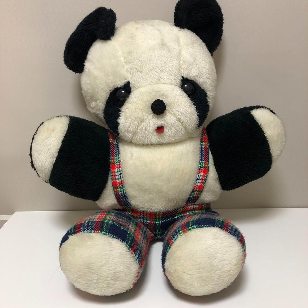 NG☆ 昭和レトロ パンダ ぬいぐるみ 特大 - メルカリ