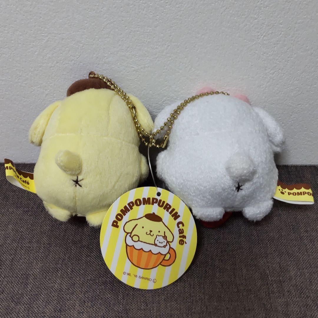 ポムポムプリン&マカロン カフェ限定 マスコット