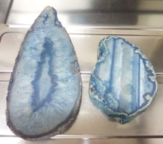 メノウ アガスターン 灰皿 H.Stern 2個セット 鉱物 鉱石 天然石