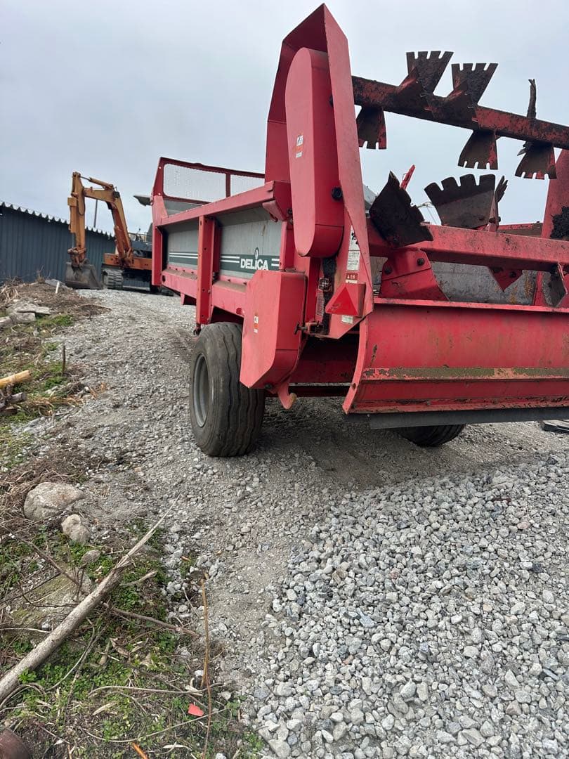 デリカ DXV-1810 堆肥散布機 マニアスプレッダー 運搬 肥料散布