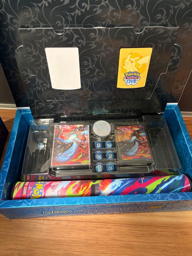 海外限定　メガリザードンXex サプライのみ