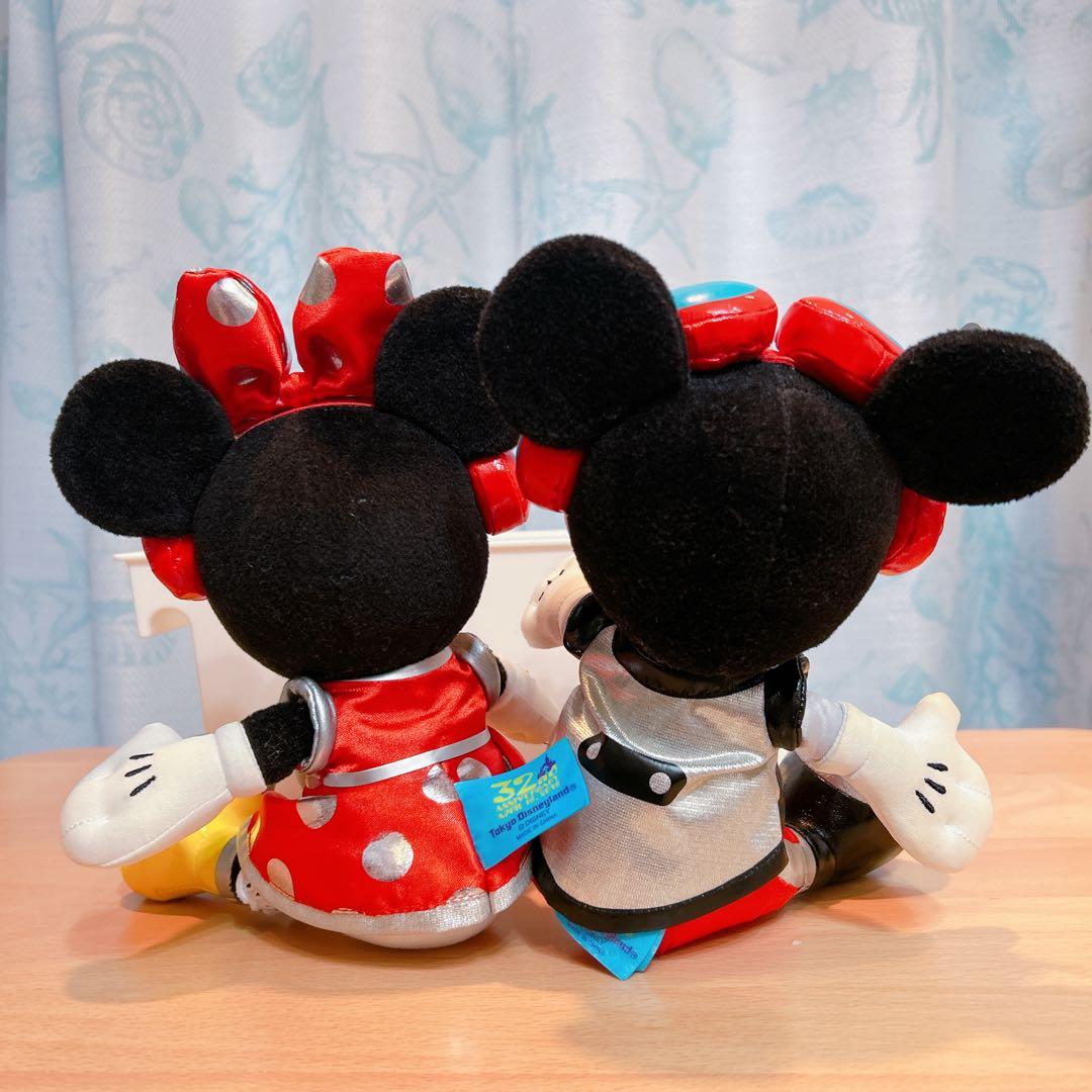 ミッキー ミニー ぬいぐるみ 東京ディズニーランド 32周年 - メルカリ
