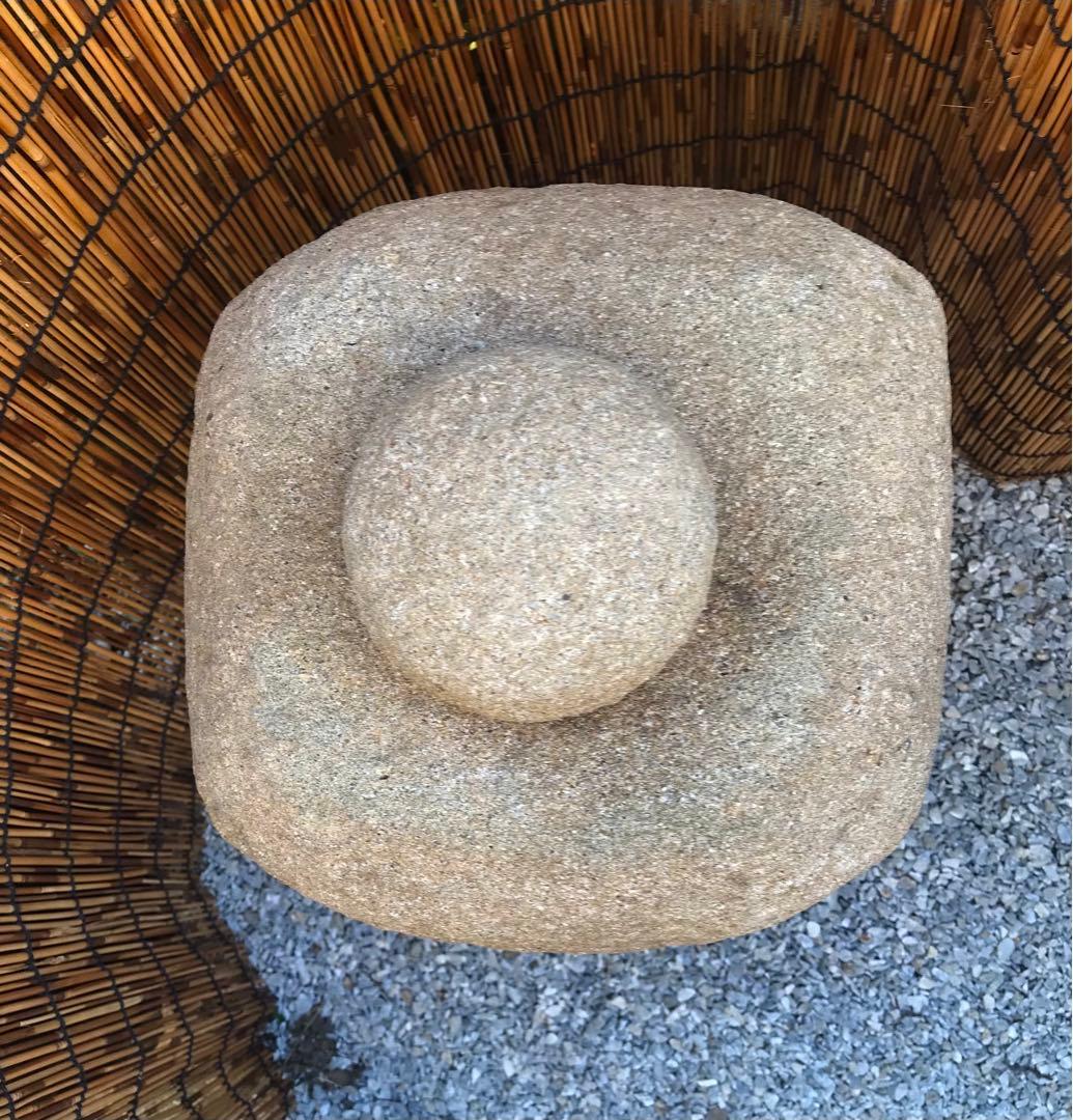 【天然自然石・石灯篭・坪庭灯篭・前庭灯篭】庭石オブジェ置物箱庭ガーデニング造園