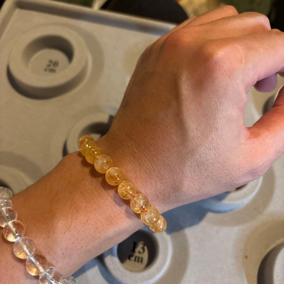 こんなの見た事ない！すっごく綺麗なシトリン！ズーンとくる！