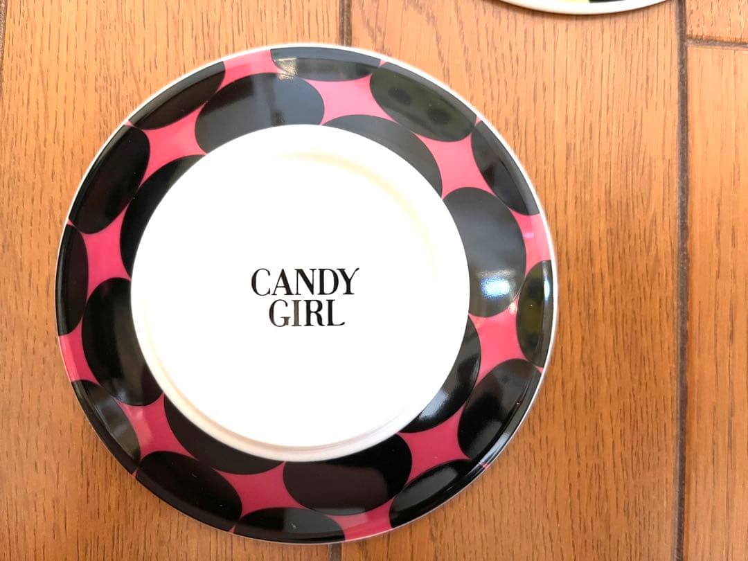 今週終了～ＣＡＮＤＹ　ＧＩＲＬの小皿＆箸置きセット　天野喜孝