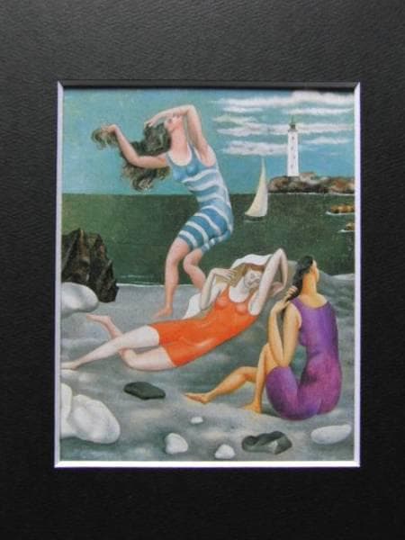 ピカソ、水浴の女たち、希少画集画、 新品高級額付 - メルカリ