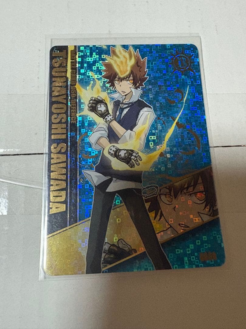 家庭教師ヒットマンREBORN サザンクロス バトルカード No.59 沢田綱吉