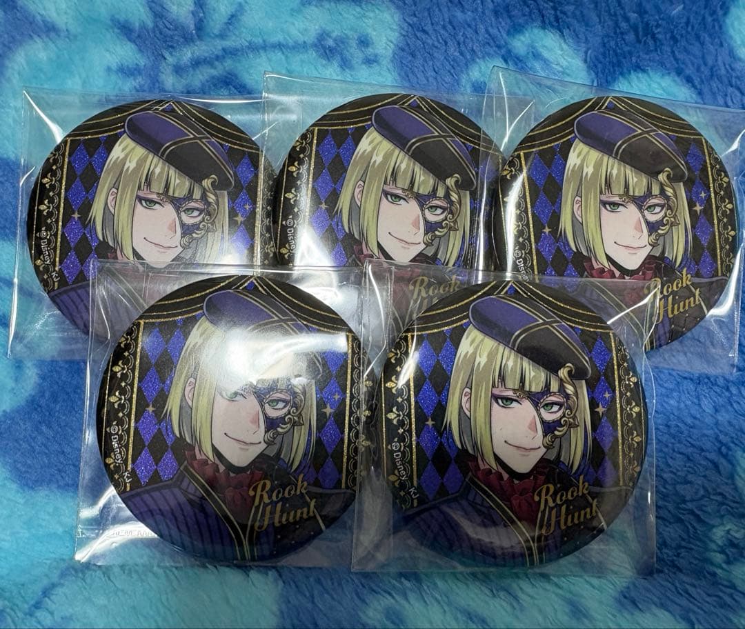 ツイステ ルーク 缶バッジ 纏め売り ハロウィン グロマス グリッター缶